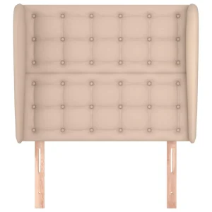 VidaXL Tête De Lit Avec Oreilles Cappuccino 103x23x118/128 Cm marque pas cher 11