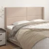 VidaXL Tête De Lit Avec Oreilles Cappuccino 163x16x118/128 Cm magasin pas cher 19