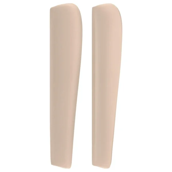 Top ventes VidaXL Tête De Lit Avec Oreilles Cappuccino 163x23x118/128 Cm 5