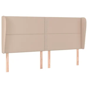 VidaXL Tête De Lit Avec Oreilles Cappuccino 183x23x118/128 Cm soldes ligne 9