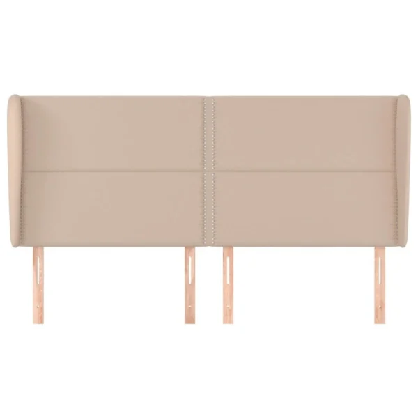 VidaXL Tête De Lit Avec Oreilles Cappuccino 183x23x118/128 Cm soldes ligne 4