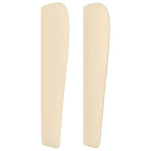 acheter en ligne VidaXL Tête De Lit Avec Oreilles Crème 163x23x118/128 Cm Tissu 13