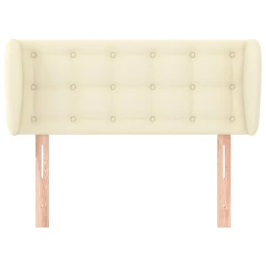 VidaXL Tête De Lit Avec Oreilles Crème 83x23x78/88 Cm Similicuir prix pas cher 11