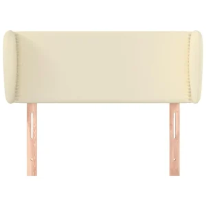 VidaXL Tête De Lit Avec Oreilles Crème 93x23x78/88 Cm Similicuir à prix d'occasion 11