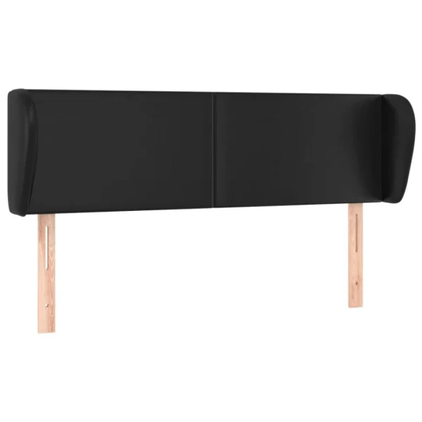 VidaXL Tête De Lit Avec Oreilles Gris 147x23x78/88 Cm Similicuir ﻿soldes 3