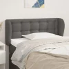 VidaXL Tête De Lit Avec Oreilles Gris 83x23x78/88 Cm Similicuir magasin paris 14