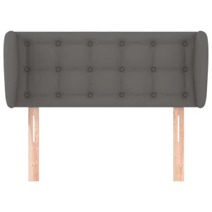 VidaXL Tête De Lit Avec Oreilles Gris 83x23x78/88 Cm Similicuir magasin paris 11