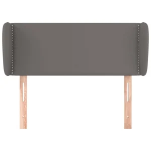 VidaXL Tête De Lit Avec Oreilles Gris 93x23x78/88 Cm Similicuir magasin france 11