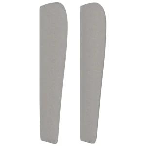 fashioniable VidaXL Tête De Lit Avec Oreilles Gris Clair 93x23x118/128 Cm Tissu 13