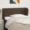 pas cher en ligne VidaXL Tête De Lit Avec Oreilles Marron 83x23x78/88 Cm Similicuir 17