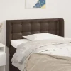 VidaXL Tête De Lit Avec Oreilles Marron 93x16x78/88 Cm Similicuir Prestation Et Rapide 17