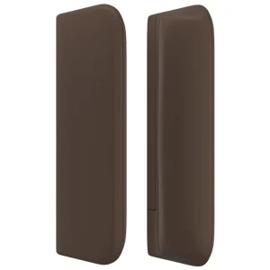 VidaXL Tête De Lit Avec Oreilles Marron 93x16x78/88 Cm Similicuir Prestation Et Rapide 13