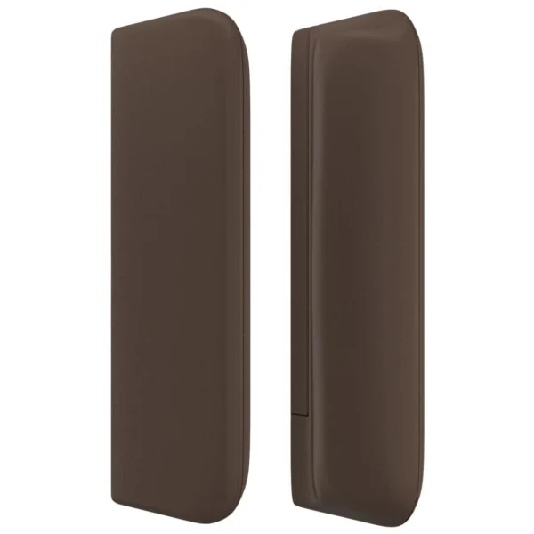 VidaXL Tête De Lit Avec Oreilles Marron 93x16x78/88 Cm Similicuir Prestation Et Rapide 5