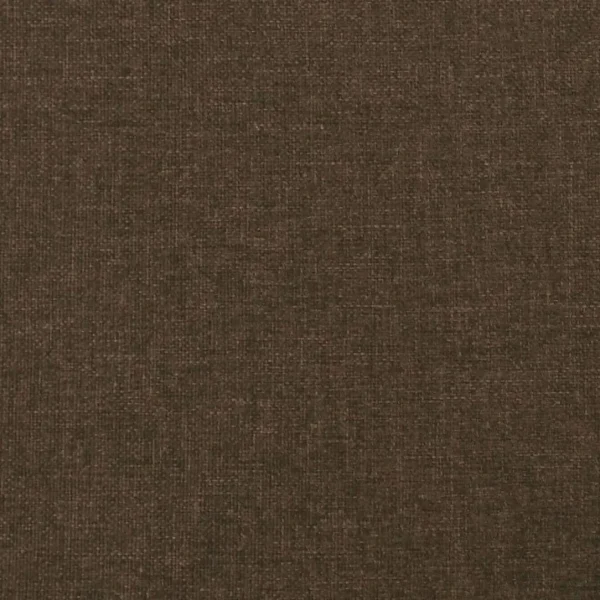 VidaXL Tête De Lit Avec Oreilles Marron Foncé 147x16x78/88 Cm Tissu boutique 6