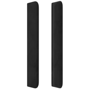 VidaXL Tête De Lit Avec Oreilles Noir 103x16x118/128 Cm Velours achetez 13