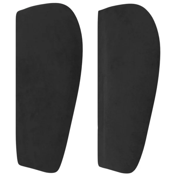 en promotion VidaXL Tête De Lit Avec Oreilles Noir 93x23x78/88 Cm Velours 5