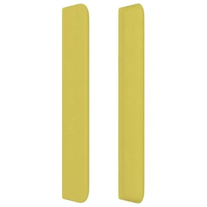 commentaire favorable VidaXL Tête De Lit Avec Oreilles Vert 103x16x118/128 Cm Tissu 13