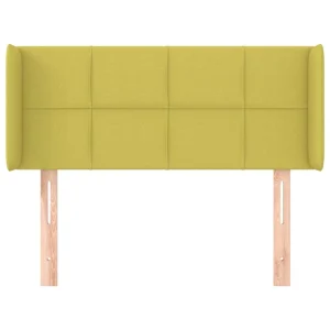 VidaXL Tête De Lit Avec Oreilles Vert 103x16x78/88 Cm Tissu soldes magasin 11