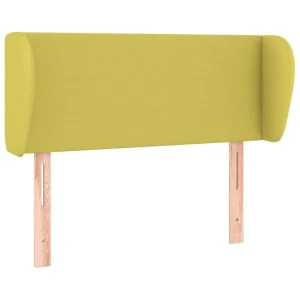 VidaXL Tête De Lit Avec Oreilles Vert 103x23x78/88 Cm Tissu prix de gros 9