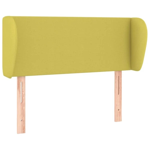 VidaXL Tête De Lit Avec Oreilles Vert 103x23x78/88 Cm Tissu prix de gros 3