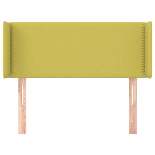 guranteed de qualité VidaXL Tête De Lit Avec Oreilles Vert 83x16x78/88 Cm Tissu 4