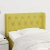 VidaXL Tête De Lit Avec Oreilles Vert 83x16x78/88 Cm Tissu mode tendance 19