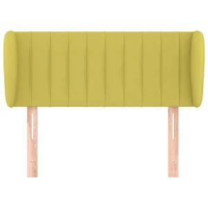 VidaXL Tête De Lit Avec Oreilles Vert 83x23x78/88 Cm Tissu vente luxe pas cher 11