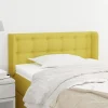 dernière tendance VidaXL Tête De Lit Avec Oreilles Vert 93x16x78/88 Cm Tissu 5