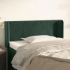 nouveau produit VidaXL Tête De Lit Avec Oreilles Vert Foncé 83x16x78/88 Cm Velours 19