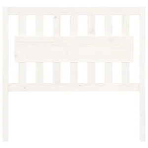 VidaXL Tête De Lit Blanc 105,5x4x100 Cm Bois Massif De Pin Livraison internationale 9