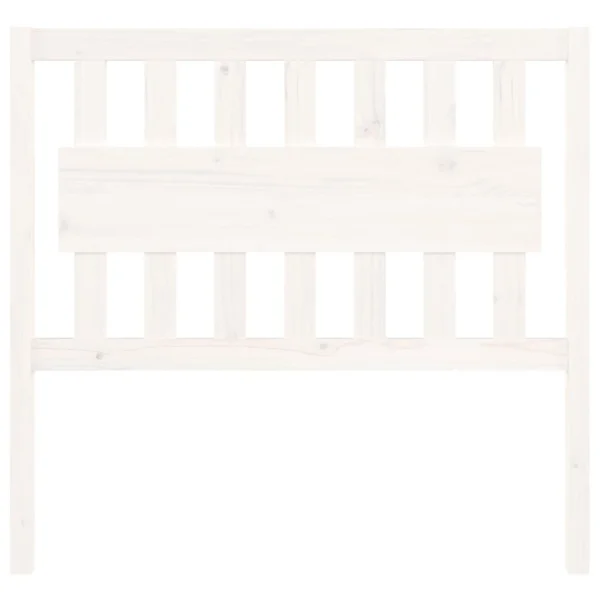 VidaXL Tête De Lit Blanc 105,5x4x100 Cm Bois Massif De Pin Livraison internationale 3