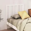 exclusivement disponibles VidaXL Tête De Lit Blanc 106x4x100 Cm Bois Massif De Pin 19