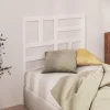 VidaXL Tête De Lit Blanc 106x4x104 Cm Bois Massif De Pin bas prix 16