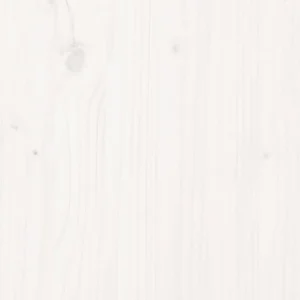 VidaXL Tête De Lit Blanc 132x3x81 Cm Bois Massif De Pin des prix incroyables 15