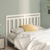 Paris VidaXL Tête De Lit Blanc 141x4x100 Cm Bois Massif De Pin 19