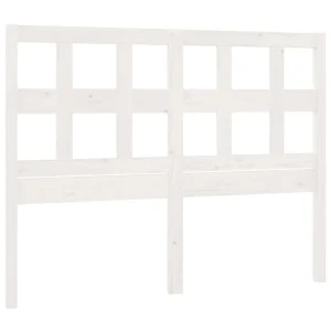 VidaXL Tête De Lit Blanc 145,5x4x100 Cm Bois Massif De Pin fashion pas cher 9