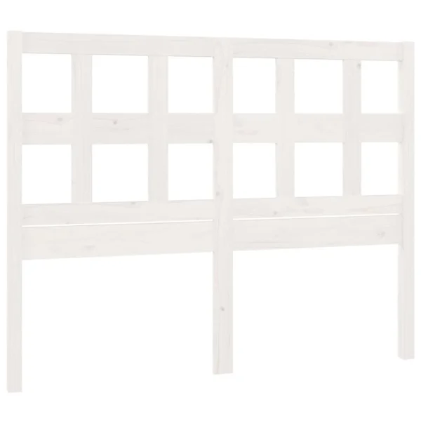 VidaXL Tête De Lit Blanc 145,5x4x100 Cm Bois Massif De Pin fashion pas cher 3