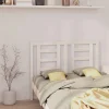 Distributeur Officiel VidaXL Tête De Lit Blanc 146x4x100 Cm Bois Massif De Pin 17