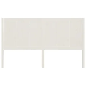 VidaXL Tête De Lit Blanc 165,5x4x100 Cm Bois Massif De Pin boutique pas cher 13