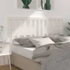 VidaXL Tête De Lit Blanc 186x4x100 Cm Bois Massif De Pin Nouvelle Collection 16