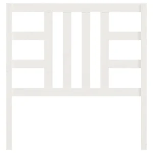 VidaXL Tête De Lit Blanc 96x4x100 Cm Bois Massif De Pin boutique pas cher 13
