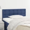 VidaXL Tête De Lit Bleu 100x5x78/88 Cm Tissu nouvelle saison 19