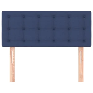 VidaXL Tête De Lit Bleu 100x5x78/88 Cm Tissu nouvelle saison 11