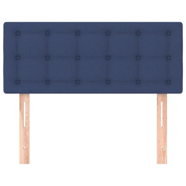 VidaXL Tête De Lit Bleu 100x5x78/88 Cm Tissu nouvelle saison 4