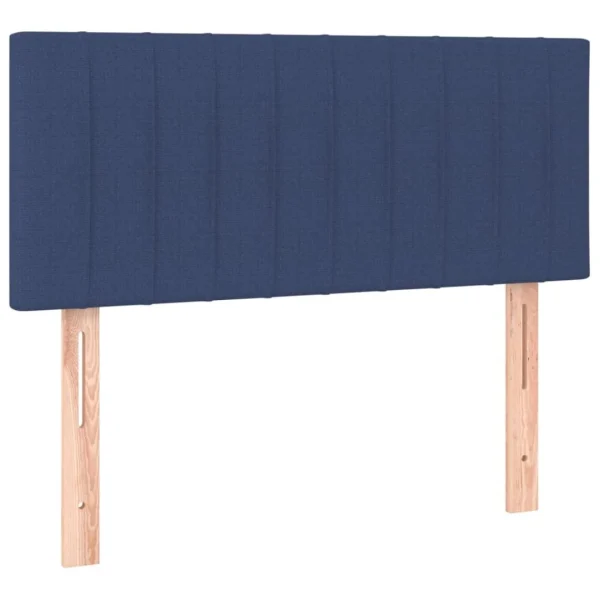magasin en ligne VidaXL Tête De Lit Bleu 80x5x78/88 Cm Tissu 3
