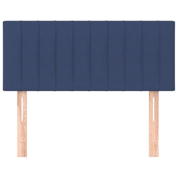 magasin en ligne VidaXL Tête De Lit Bleu 80x5x78/88 Cm Tissu 4