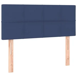 VidaXL Tête De Lit Bleu 80x5x78/88 Cm Tissu excellent qulity 9