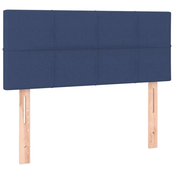 VidaXL Tête De Lit Bleu 80x5x78/88 Cm Tissu excellent qulity 3