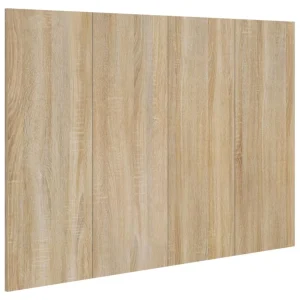 VidaXL Tête De Lit Chêne Sonoma 120×1,5×80 Cm Bois D’ingénierie officiel 9