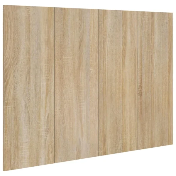 VidaXL Tête De Lit Chêne Sonoma 120×1,5×80 Cm Bois D’ingénierie officiel 3